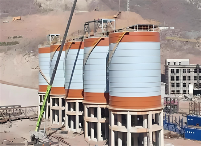 芒市高架钢板仓